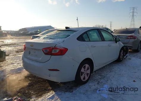 2017 Chevrolet Cruze Ls Auto z USA, uszkodzony, nr VIN 1G1BC5SMXH7251519